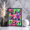 Motivational poster, inspirational art print, wall art daily affirmation, positive quotes home decor, empowerment, wall hanging, unframed, painting, teacher, councilor, classroom maximalist, mindfulness, mindset, inspiring, encouraging gift women 