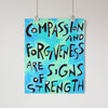 Motivational poster inspirational art print wall art daily affirmation positive quotes home decor empowerment wall hanging unframed painting teacher councilor classroom maximalist mindfulness mindset inspiring encouraging gift women 