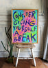 Motivational poster, inspirational art print, wall art daily affirmation, positive quotes home decor, empowerment, wall hanging, unframed, painting, teacher, councilor, classroom maximalist, mindfulness, mindset, inspiring, encouraging gift women 