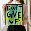 Don't Give Up -Counselors, Teachers, Rehab Programs Recovery Must have decor FAIRE