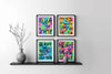 home decor living room preppy room decor bedroom boho wall decor maximalist colorful art posters wall paper bathroom wall art teacher must haves bathroom decor wall art teen room girls boys nursery kids bathroom decor wall art