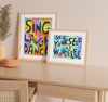 social emotional learning posters, inspire poster kit, motvational posters for the office, gym inspirational wall decor, quote wall decor, inspirational quote wall art, quote poster, inspirational art maximalist wall art, kindness posters, strong woman art