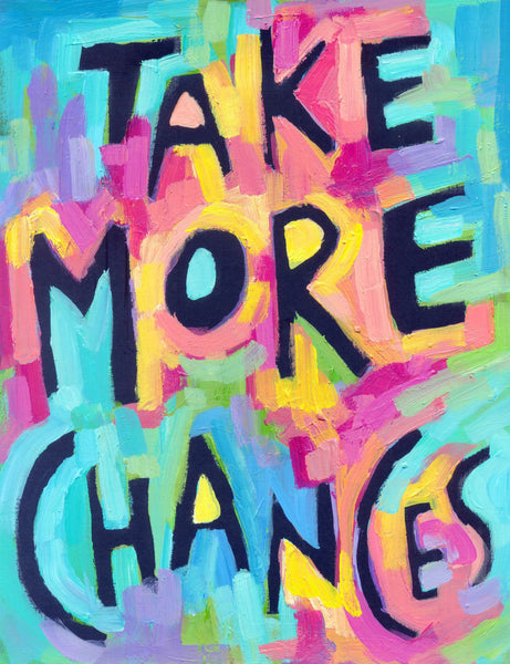 Take More Chances - Inspiring Personal Growth poster