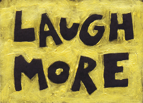 Laugh more - Dorm, Kids Room, Nursery Motivational poster