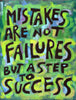 Mistakes are not failures but a step to success